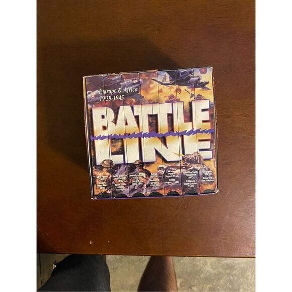 Set of 7 VHS tapes battle line Europe aNd africa - Picture 1 of 6